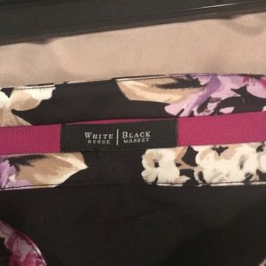 White House Black Market Skirts - Floral mini skirt by WHBM White House Black Market Skirts - Floral mini skirt by WHBM